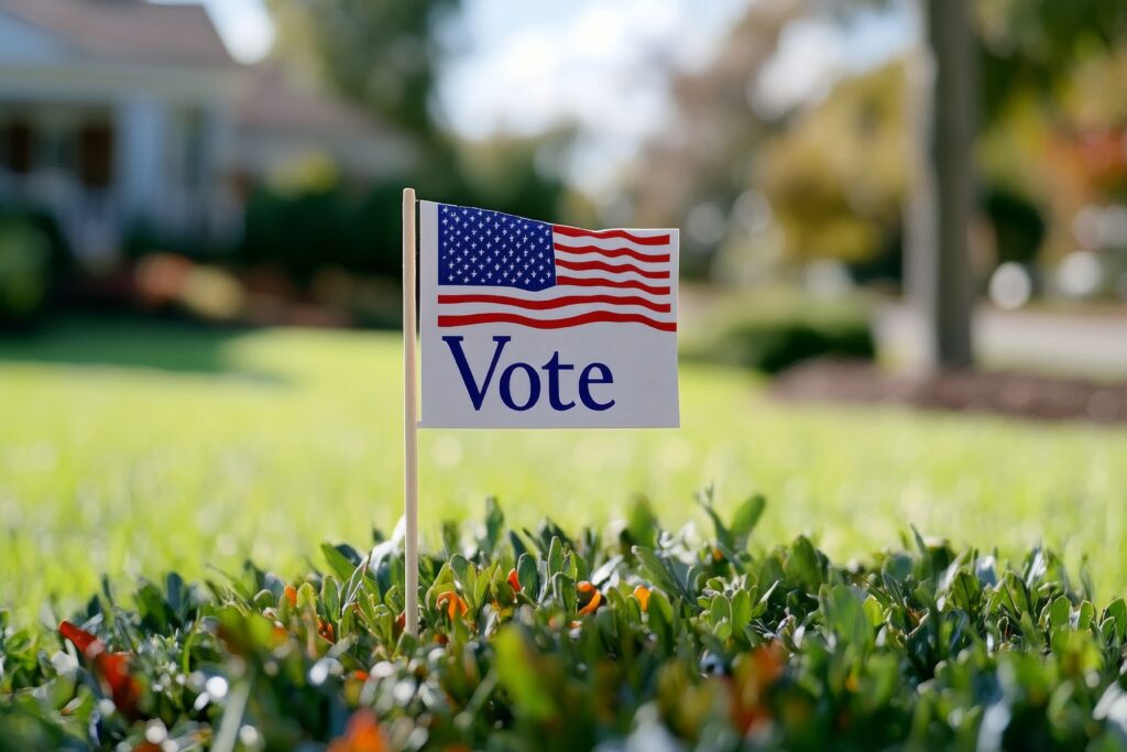 political yard signs